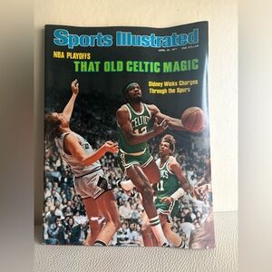 Sports Illustrated Vintage That Old Celtic Magic April 1977